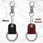 Be Safe, Have Fun, Don't Do Stupid Shit! - Personalized Coordinates Keychain