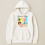 Beach Summer Vibes - Personalized Photo Shirt