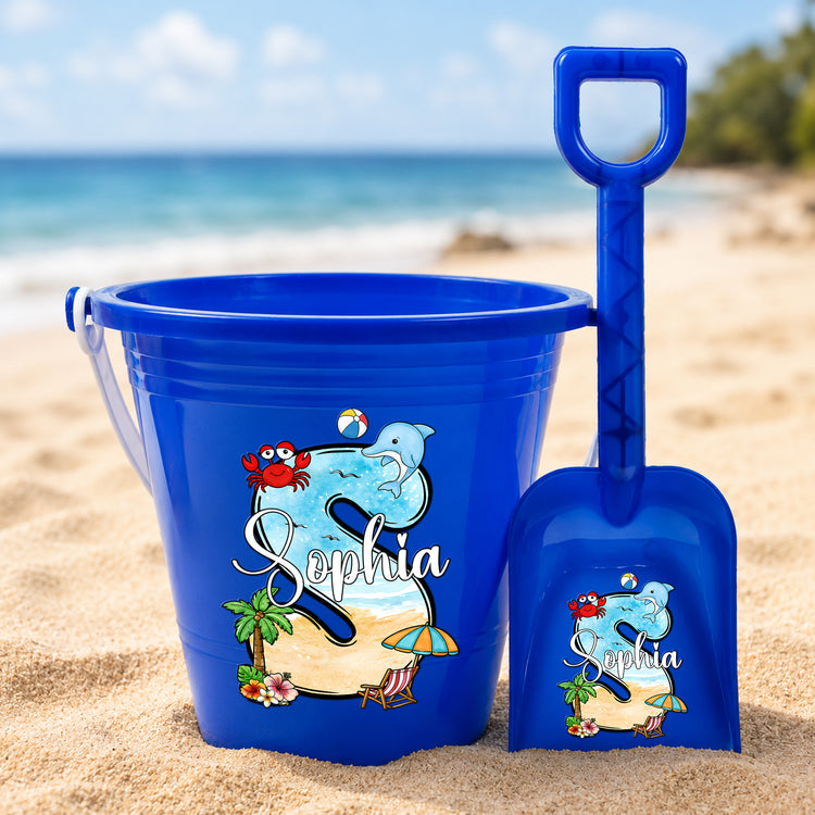 Beach-Initials-With-Name-Personalized-Beach-Bucket-2