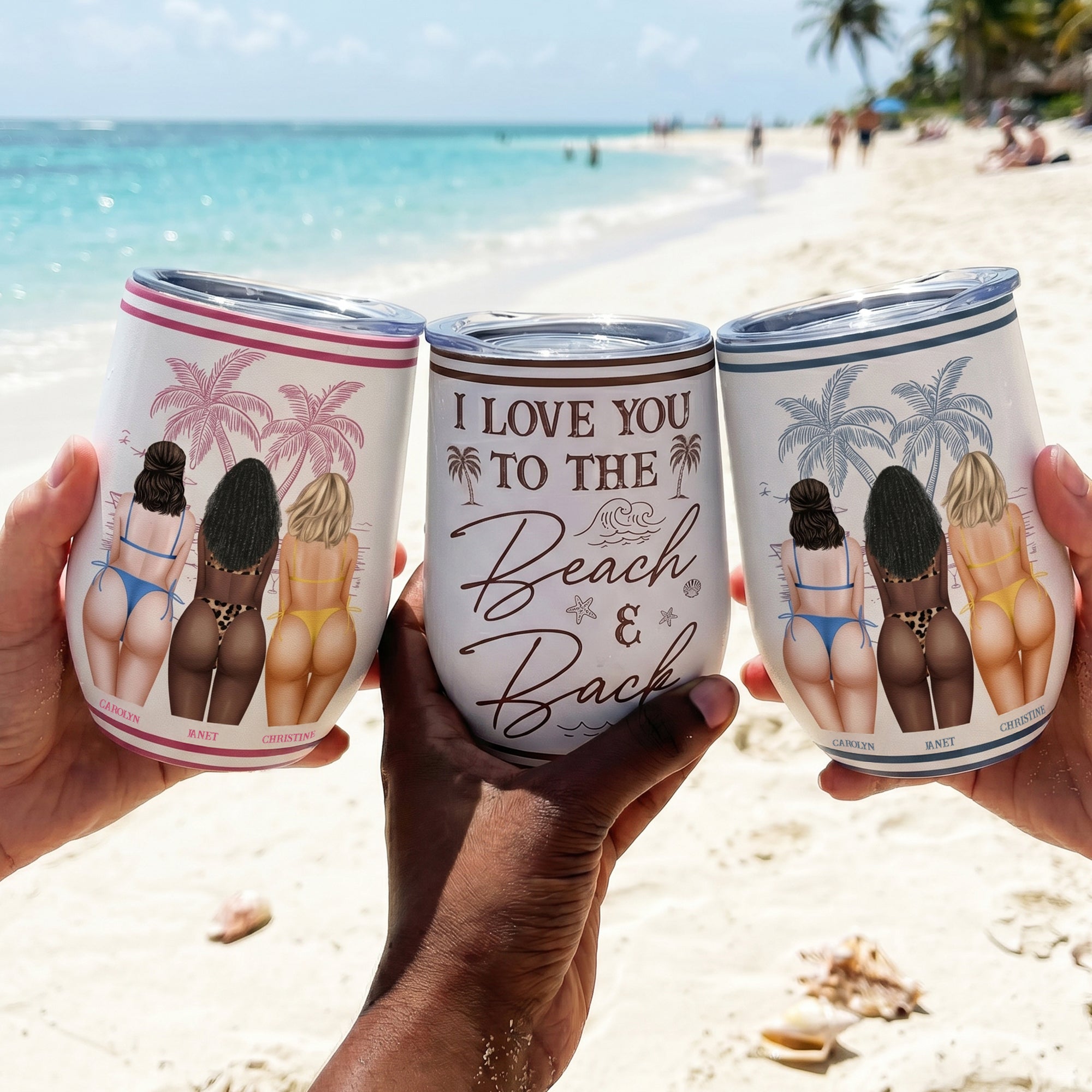 Beaches,-Booze-&-Besties-Personalized-Wine-Tumbler-1