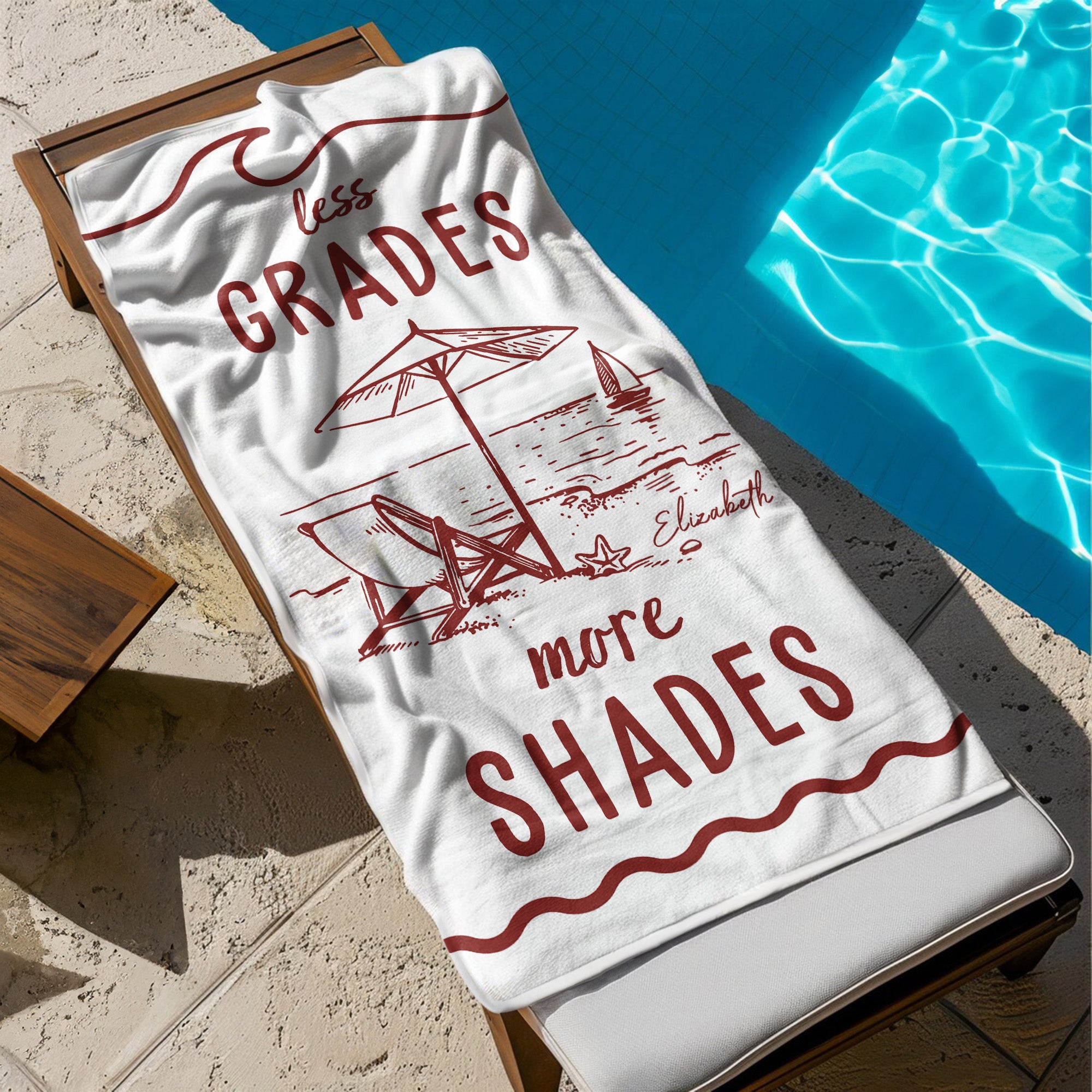 Beaching-Not-Teaching-End-Of-Year-Gift-Personalized-Beach-Towel-3