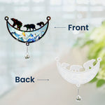 Bear Family - Personalized Acrylic Suncatcher With Crystal Ball Prism