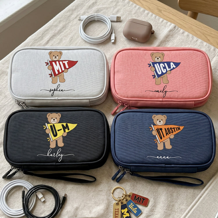 Bear-School-Spirit-Personalized-Cable-Bag-1