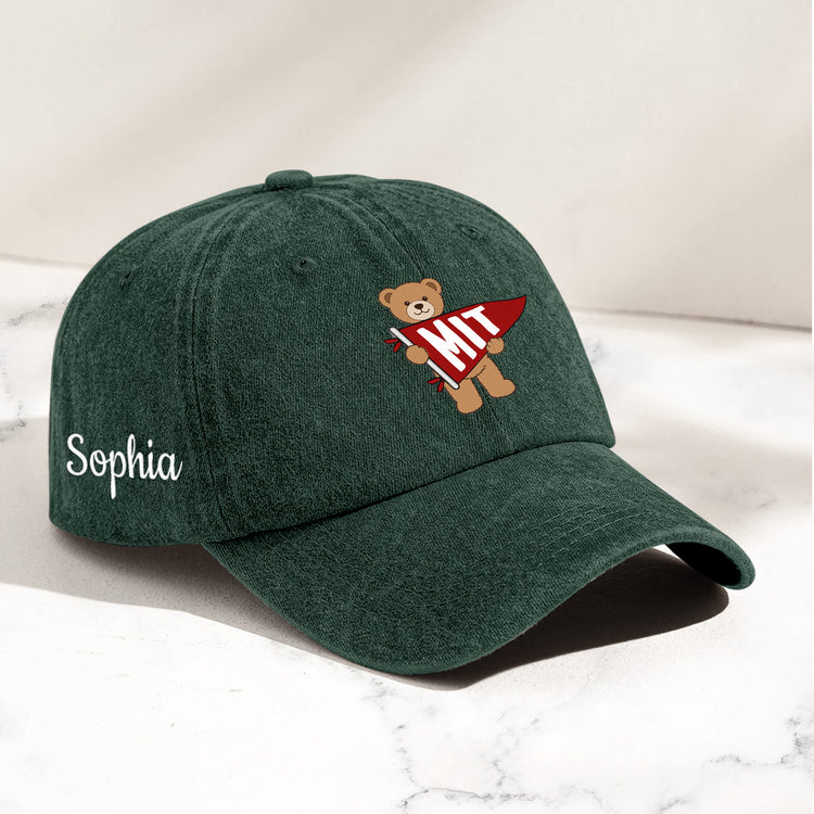 Bear-School-Spirit-Personalized-Cap-2