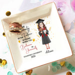 Beauty Of Future Is Found When You Believe In Yourself - Personalized Jewelry Dish