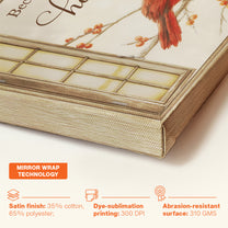 Because Someone We Love Is In Heaven Memorial Gift - Personalized Poster/Canvas