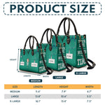 Because Your Life Is Worth My Time - Personalized Leather Bag