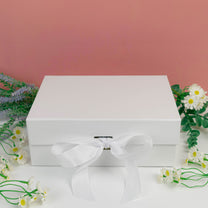 Behind You All Your Memories Custom Birth Month Flower - Graduation Gift Box Set