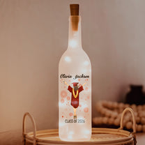 Behind You All Your Memories - Personalized Bottle Lamp