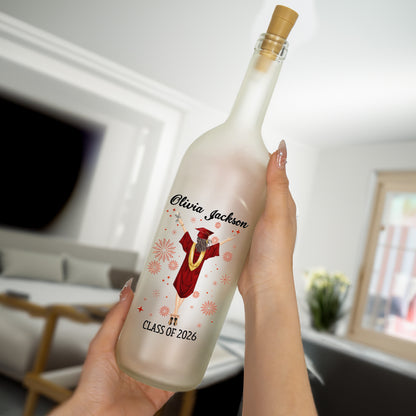 Behind You All Your Memories - Personalized Bottle Lamp