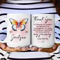 Being A Part Of My Journey - Personalized Mug