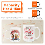 Being My Sister Is The Only Gift You Need - Personalized Mug