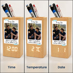 Believe-In-Yourself-As-Much-As-I-Believe-In-You-Personalized-Pen-Holder-With-Clock-4