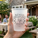 Best B*tches Here's To Another Year Of Us Laughing At Our Own Jokes - Personalized Cups