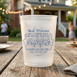 Best B*tches Here's To Another Year Of Us Laughing At Our Own Jokes - Personalized Cups