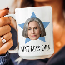 Best Boss Ever - Personalized Photo Mug