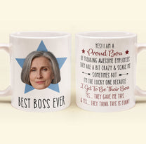 Best Boss Ever - Personalized Photo Mug