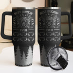 Best Buckin' Dad Ever Custom Kids Names - Personalized 40oz Tumbler
