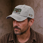 Best Buckin' Dad Ever - Customized With Kids' Names - Personalized Distressed Denim Cap