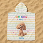 Best Buddy Ever - Personalized Kids Hooded Towel
