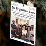Best Bulk Christmas Gifts For Coworkers, Boss, Team - Best Deal - Personalized Acrylic Photo Ornament