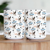 Best Cat Dad, Dog Mom Ever - New Version - Personalized Mug
