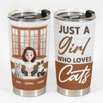 Best Cat Mom Ever - New Theme - Personalized Tumbler Cup