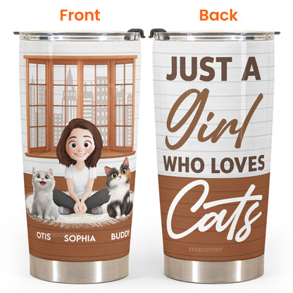 Best Cat Mom Ever - New Theme - Personalized Tumbler Cup