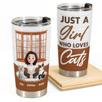 Best Cat Mom Ever - New Theme - Personalized Tumbler Cup