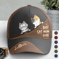 Best Cat Mom Ever - Personalized Classic Cap