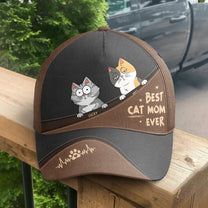 Best Cat Mom Ever - Personalized Classic Cap