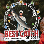 Best Catch Of 2026 - Personalized Acrylic Photo Ornament