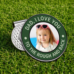 Best Dad By Par - Personalized Golf Ball Marker