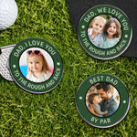 Best Dad By Par - Personalized Golf Ball Marker