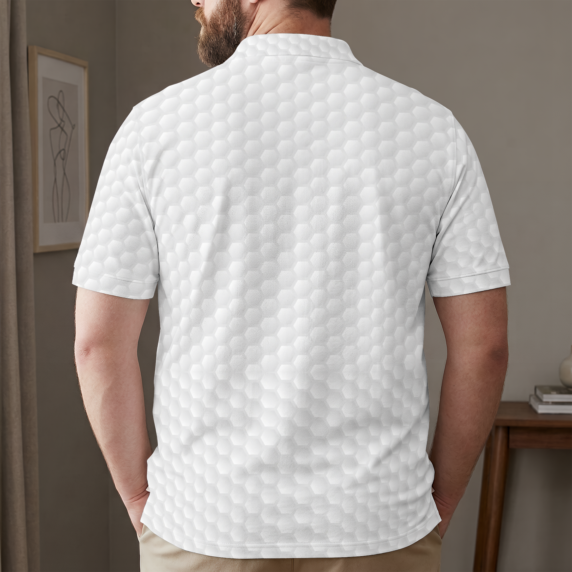Father's Day Gifts, Best Dad By Par, Best Grandpa By Par - Personalized Polo Shirt
