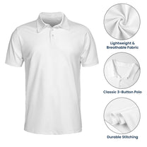 Best Dad By Par, Best Grandpa By Par - Personalized Polo Shirt