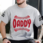 Best Dad Ever Baseball Design - Personalized Shirt