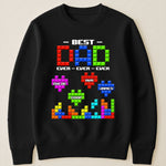 Best Dad Ever Block Puzzle - Personalized Shirt