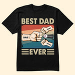 Best Dad Ever - Cartoon Version - Personalized Shirt Father's Day