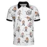 Best Dad Ever Gift For Dad, Grandpa - Personalized Photo Polo Shirt