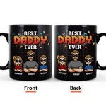 Best Dad Ever - Pixel Style - Personalized Mug