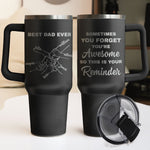Best Dad Ever Sometimes You Forget You're Awesome - Personalized 40oz Tumbler