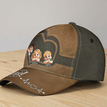 Father's Day Gifts, Best Dad Ever Tilting Head 3D - Personalized Cap