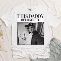 Best Dad Ever - Vintage Version - Personalized Photo Comfort Tee