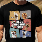 Best Dog Dad Ever New Version - Personalized Shirt
