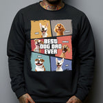 Best Dog Dad Ever New Version - Personalized Shirt