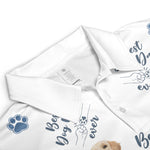 Best Dog Dad Ever - Personalized Photo Polo Shirt