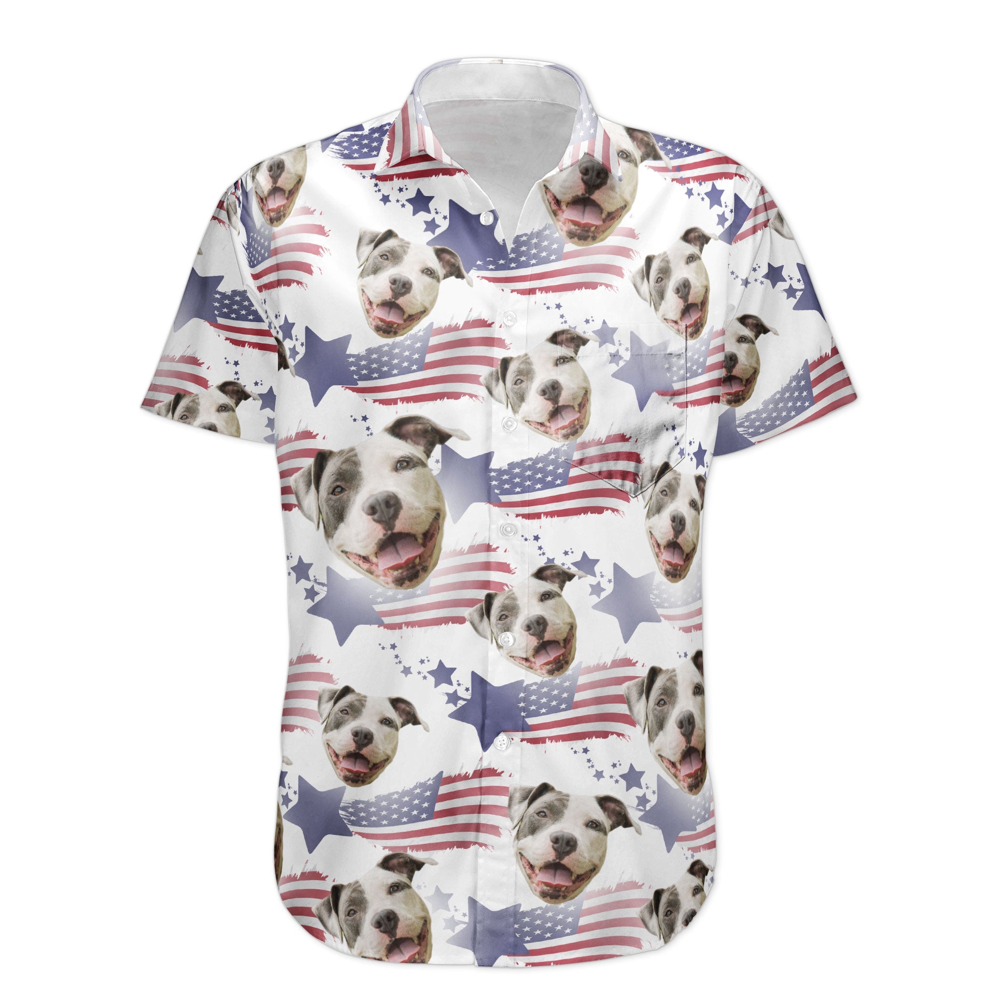 Father's Day Gifts, Best Dog Dad - Personalized Hawaiian Shirt