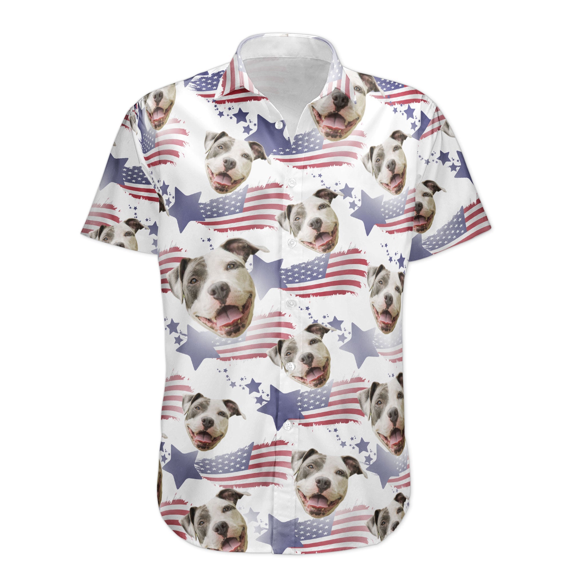 Father's Day Gifts, Best Dog Dad - Personalized Hawaiian Shirt