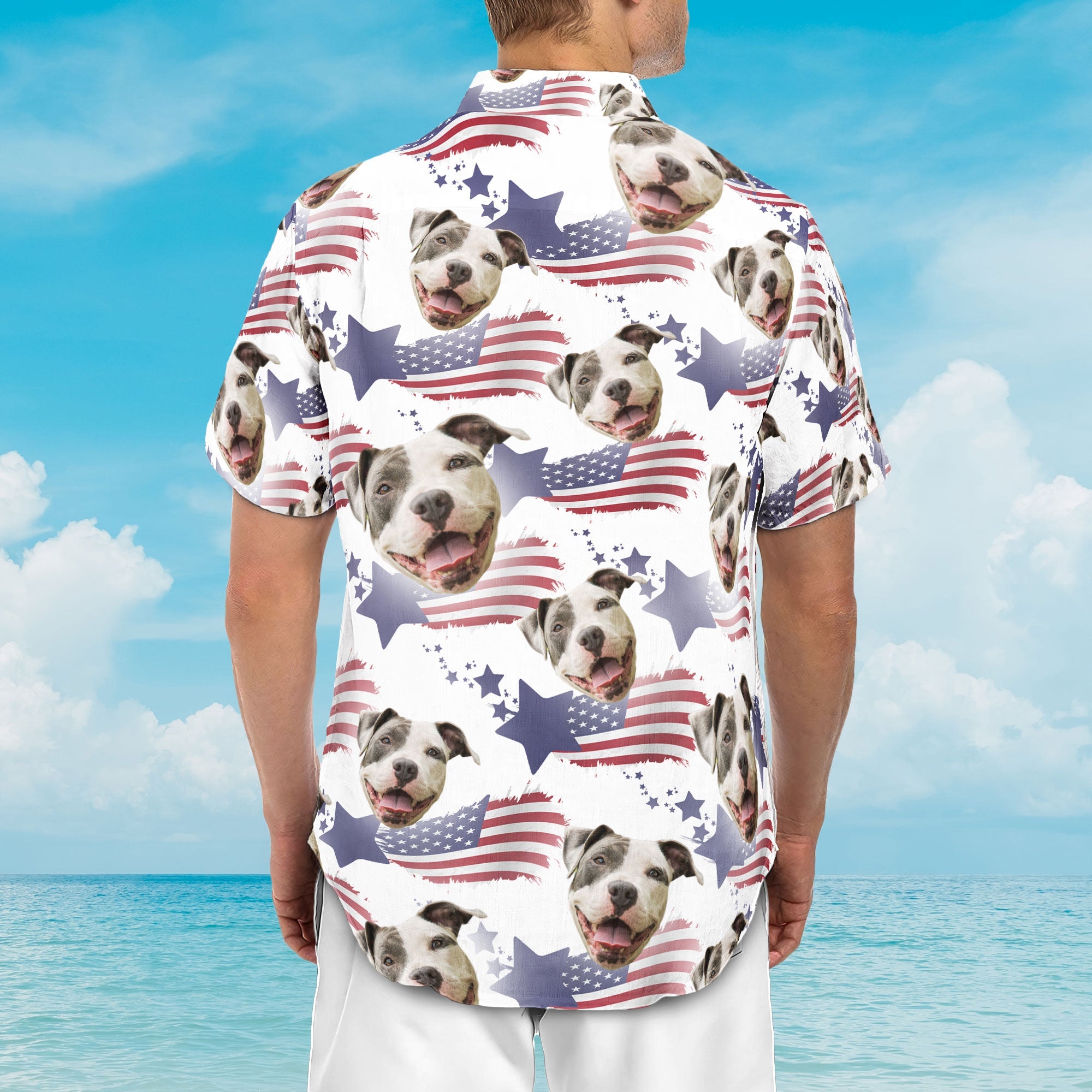 Father's Day Gifts, Best Dog Dad - Personalized Hawaiian Shirt